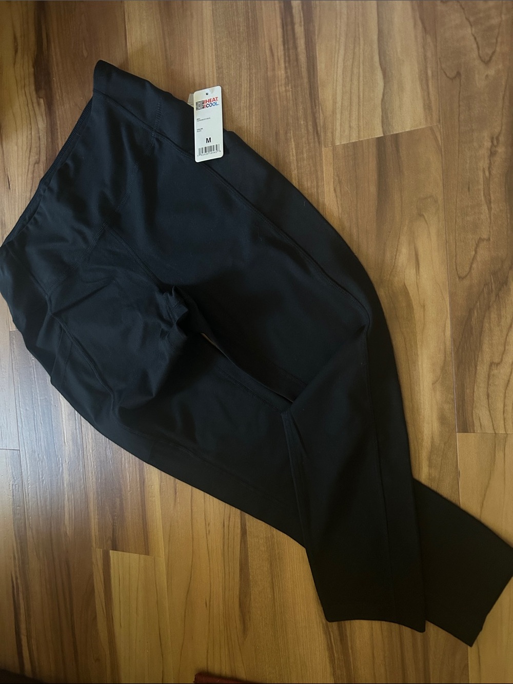 32 Degrees Black High-Waist Performance Leggings